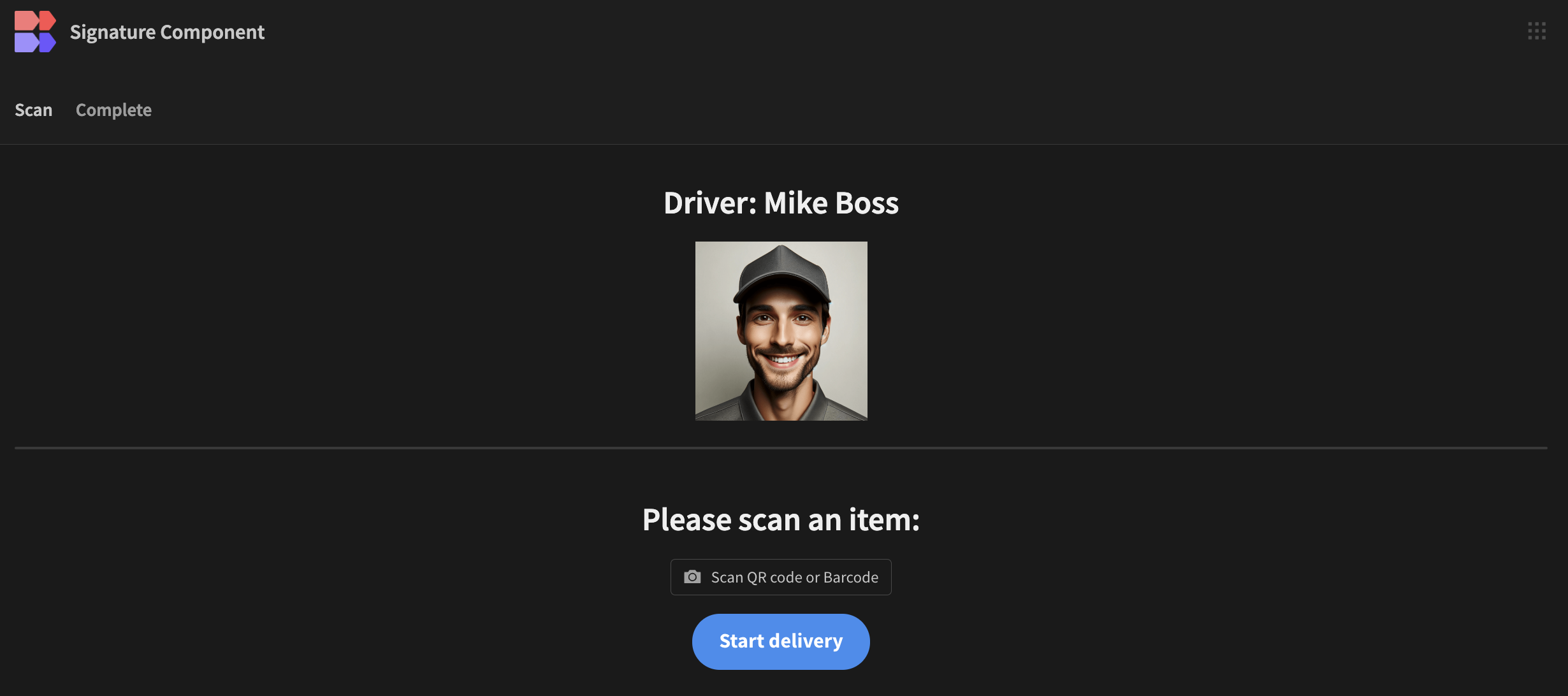 Please scan package